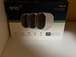 Pack 3 Cámaras Arlo Pro 4 Inalámbricas