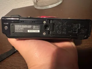 Cámara Olympus Tough TG-2 Negra/Roja