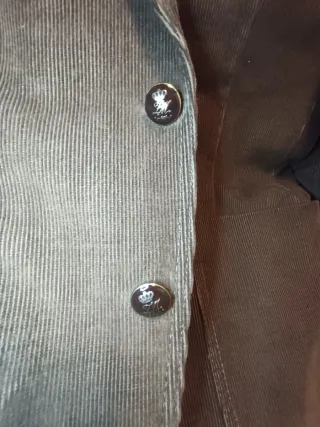 Chaqueta Pana Zara Marrón