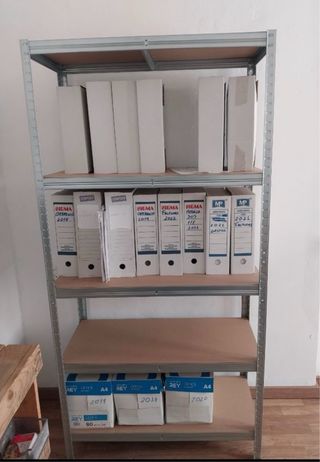 Estantería Metálica Galvanizada de  5 Niveles