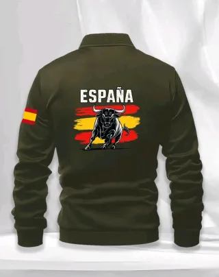 Chaqueta España con Toro y Bandera