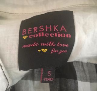 Camicia a quadri Bershka donna