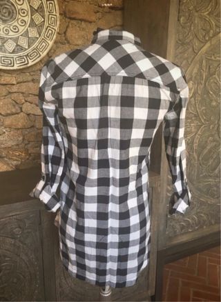 Camicia a quadri Bershka donna