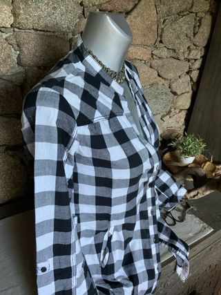 Camicia a quadri Bershka donna