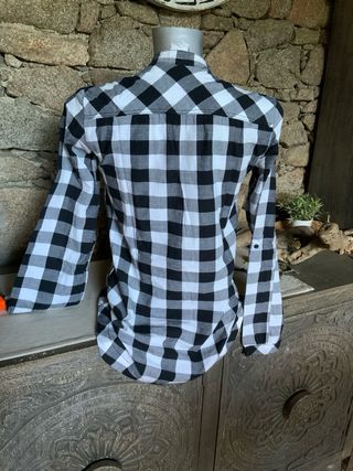 Camicia a quadri Bershka donna