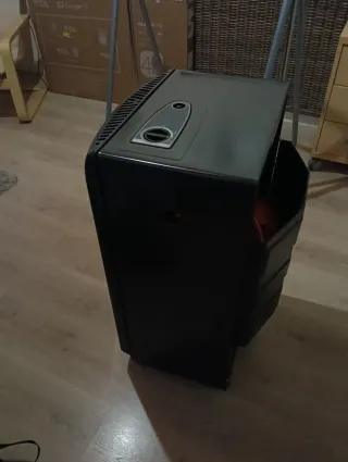 Estufa catalítica negra