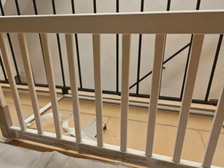 Barandilla de Cama Infantil Blanca