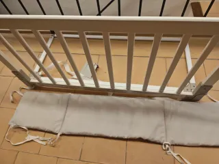 Barandilla de Cama Infantil Blanca