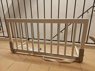 Barandilla de Cama Infantil Blanca