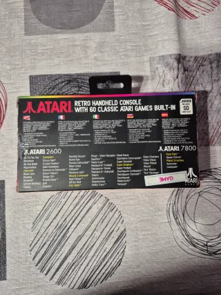 Consola Portátil Retro Atari