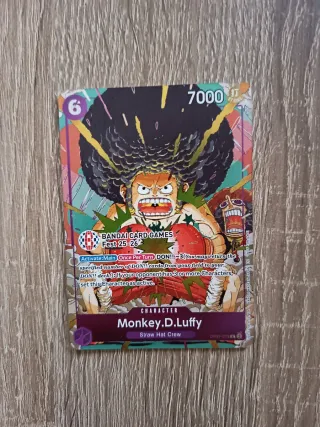 Tarjetas Monkey D. Luffy Afro Fest 25-26