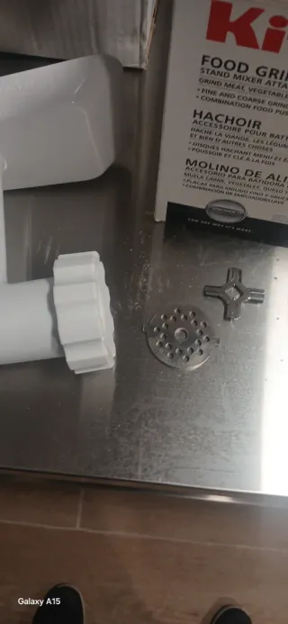 Accessori KitchenAid: tritacarne, trita verdure, gancio ecc.