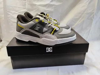 Scarpe DC Shoes Grigie/Gialle Tg 38