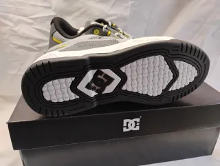 Scarpe DC Shoes Grigie/Gialle Tg 38