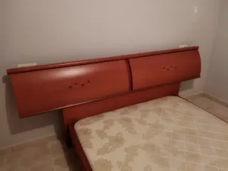 Cama de matrimonio madera