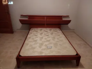 Cama de matrimonio madera