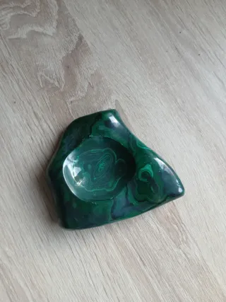 Cenicero de Malaquita Natural