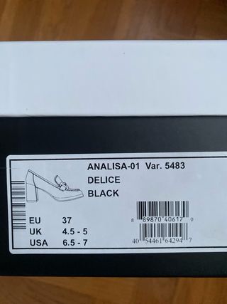 Mocasines de piel REGARDE LE CIEL negros