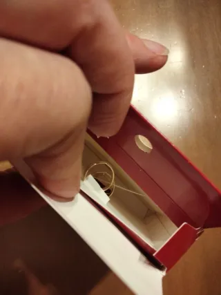 Set 4 Anelli Bambina Natale Regolabili