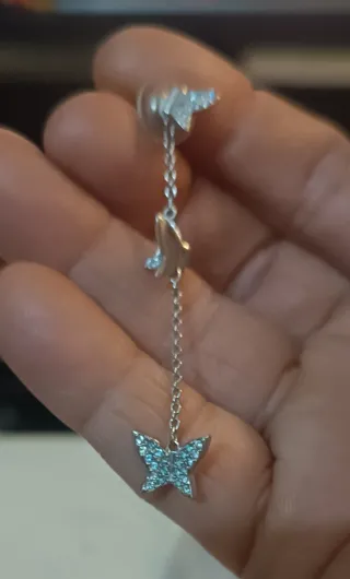 Pendientes Swarovski Mariposa hacer ofertas