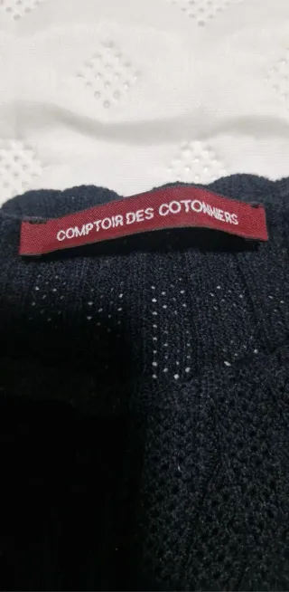 Jersey Comptoir des Cotonniers negro mujer