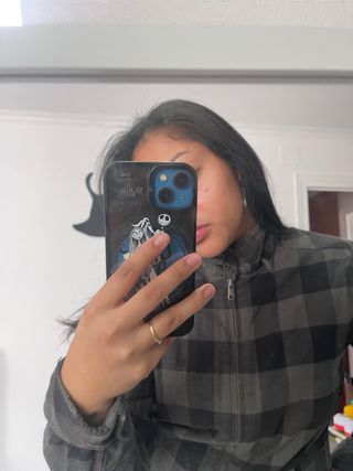 Chaqueta Carhartt cuadros gris/negro