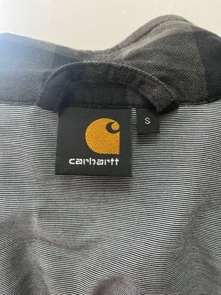 Chaqueta Carhartt cuadros gris/negro