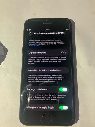 iPhone SE 2022 64GB Negro Batería 100%