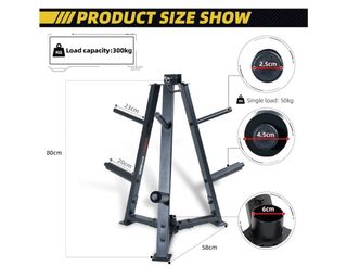 Soporte Pesas Múltiple