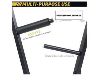 Soporte Pesas Múltiple