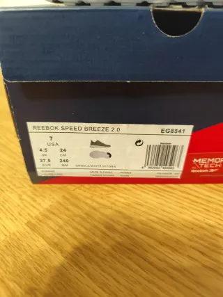 Zapatillas Reebok Speed Breeze 2.0 Talla 37.5