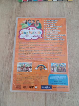 Sing With Us Vaughan Inglés 12 DVDs + Libros