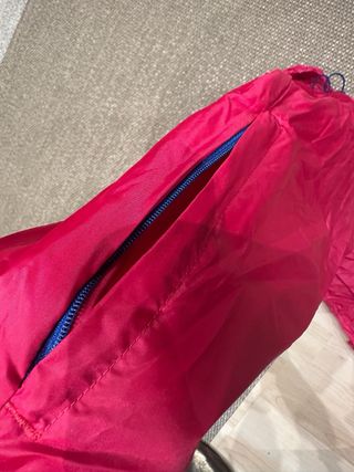 Chubasquero Quechua rosa talla única