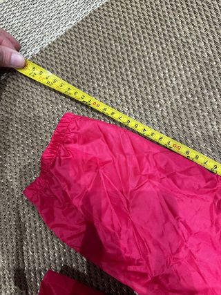 Chubasquero Quechua rosa talla única