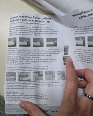 Cortina Walli Piedra Natural 245x60 cm