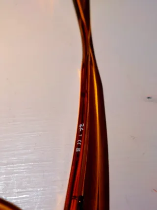 Occhiali da sole Ray-Ban Arancioni Lenti Blu