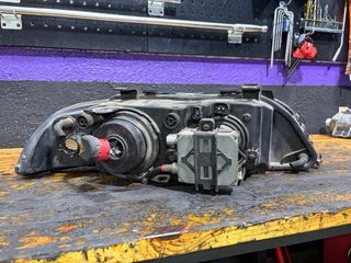 Pareja de faros BMW E39