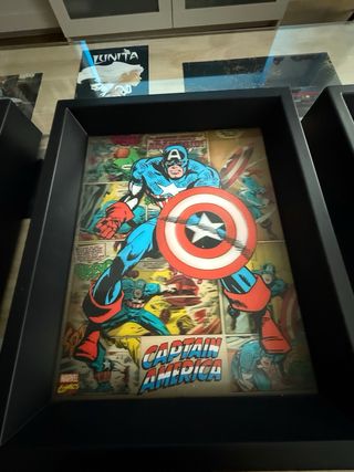 Cuadros Marvel 3D