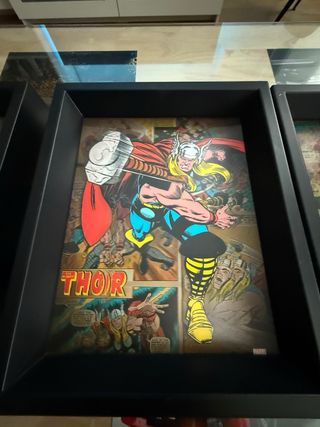 Cuadros Marvel 3D