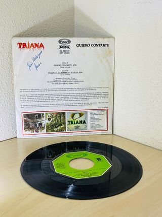 Vinilo 7” TRIANA - Quiero Contarte (1979)