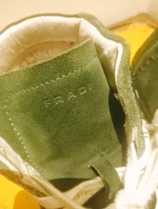 Scarpe uomo Fradi verdi e bianche