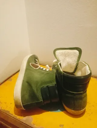 Scarpe uomo Fradi verdi e bianche