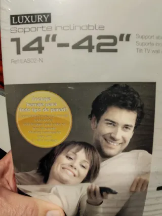 Soporte TV inclinable Suarez 14"-42" modelo Luxury