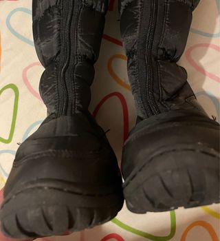 Stivali alti da neve neri