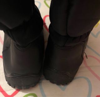 Stivali alti da neve neri