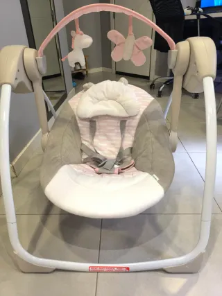 Hamaca para bebé con peluches