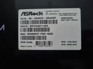 ASRock AMD Radeon RX 6800 XT Phantom Gaming