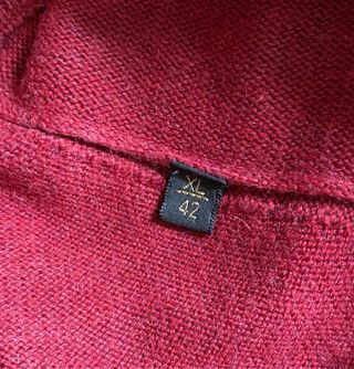 Jersey Massimo Dutti Rojo Talla XL