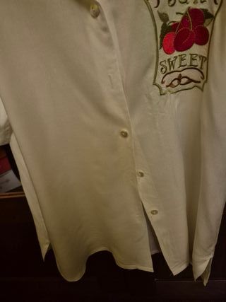 Blusa Thai Ring Textile Verano Talla S