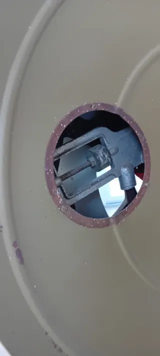 Antigua báscula industrial